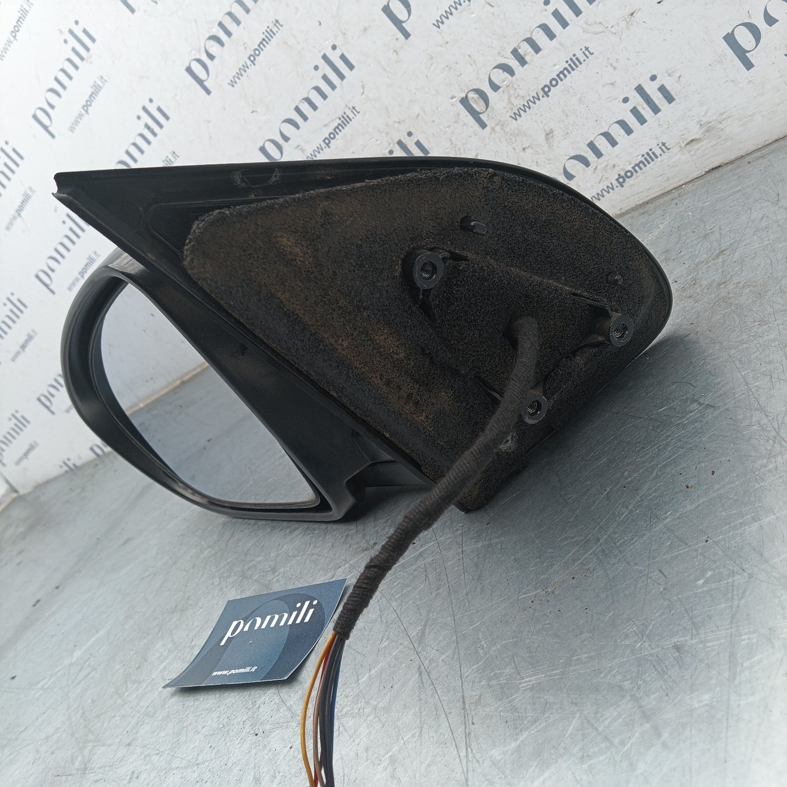 Pomili Cristalli Specchio retrovisore Nissan Qashqai I sinistro 7 pin usato