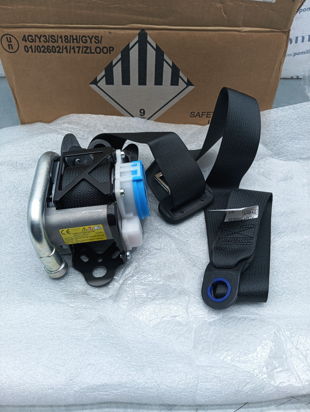 Pomili Dispositivi di sicurezza Cintura sicurezza anteriore destra Toyota Yaris III 73210-0D322C0