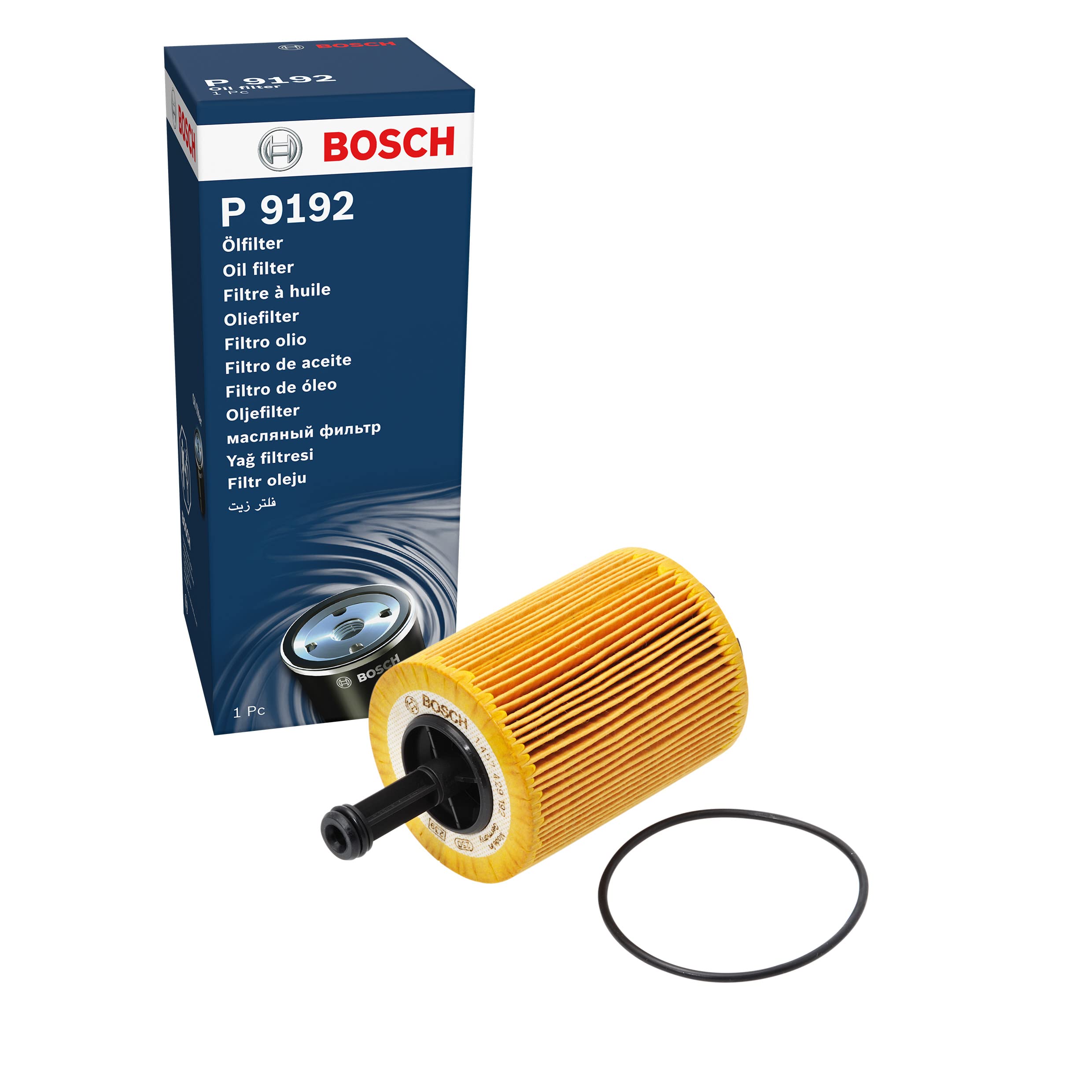 Bosch Filtri 1457429192 filtro olio motore 70,5 x 140,5 mm