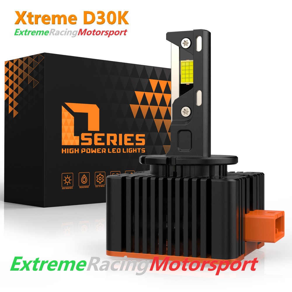 Xtreme Racing Kit Illuminazione LED DSeries D30 D8S lampade LED coppia 30000 lumen CANBUS