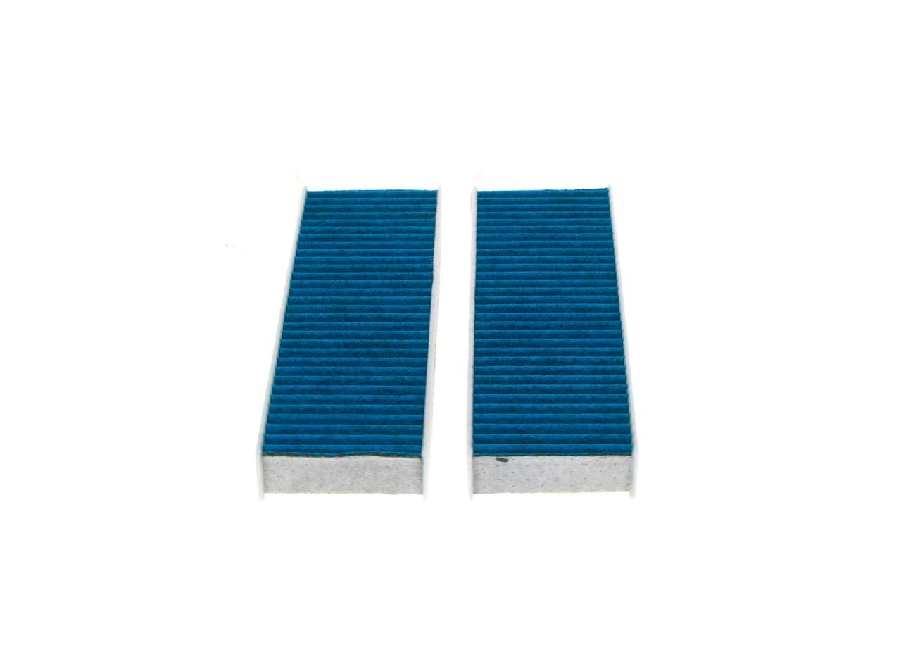 Bosch Filtri 0986628568 filtro abitacolo carboni attivi 2 pezzi