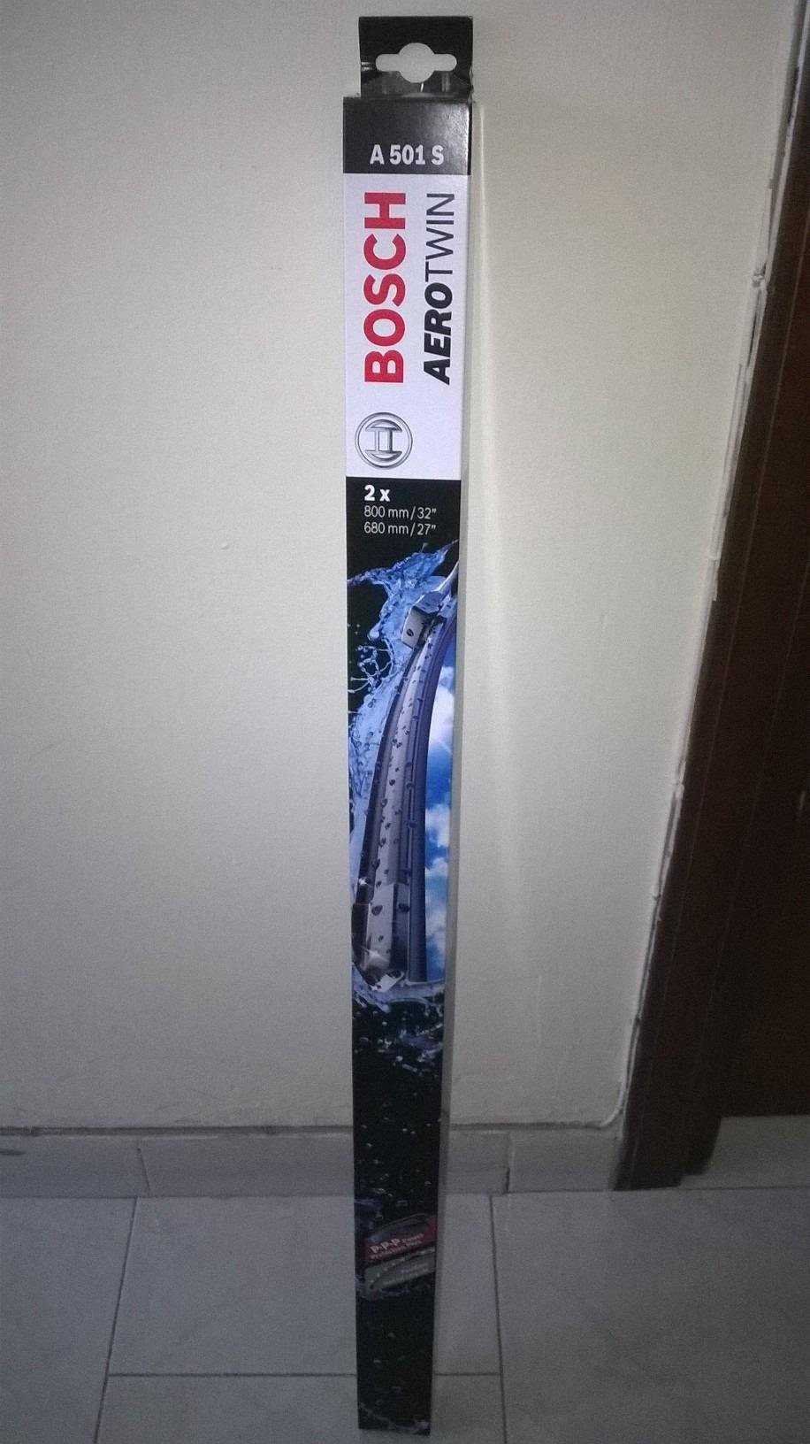 Bosch Spazzole tergicristallo AeroTwin A501S 2 pezzi 800/680 mm