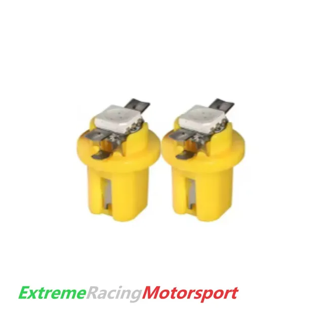 Xtreme Racing Lampadine LED Strumentazione ERM T5W Coppia Gialle