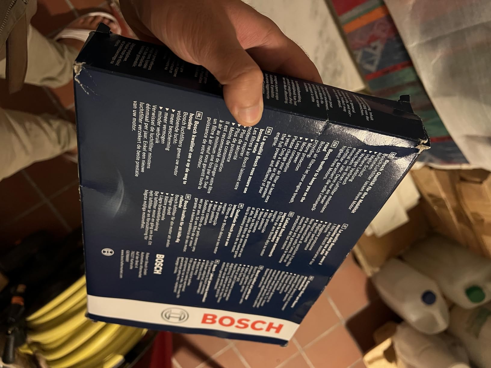 Bosch HCP Filtri F026400611 filtro aria elemento 271x218x30 mm