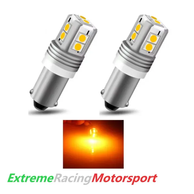 Xtreme Racing Lampadine LED ERM H21W BAY9S arancioni CANBUS coppia