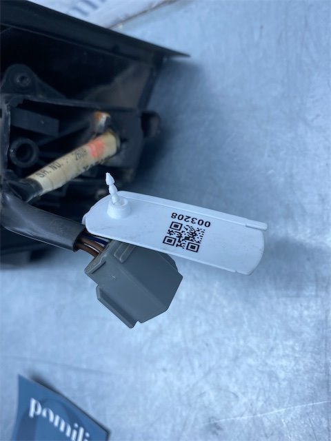Pomili Cristalli Ford Focus CAP retrovisore esterno sinistro regolabile 2004-2008