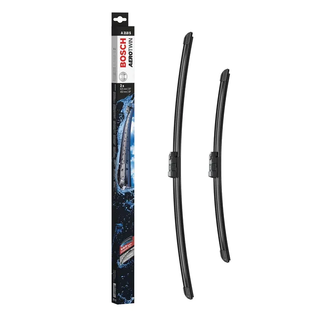 Bosch Spazzole tergicristallo 3397014318 Aerotwin A318S set 2 pezzi anteriori