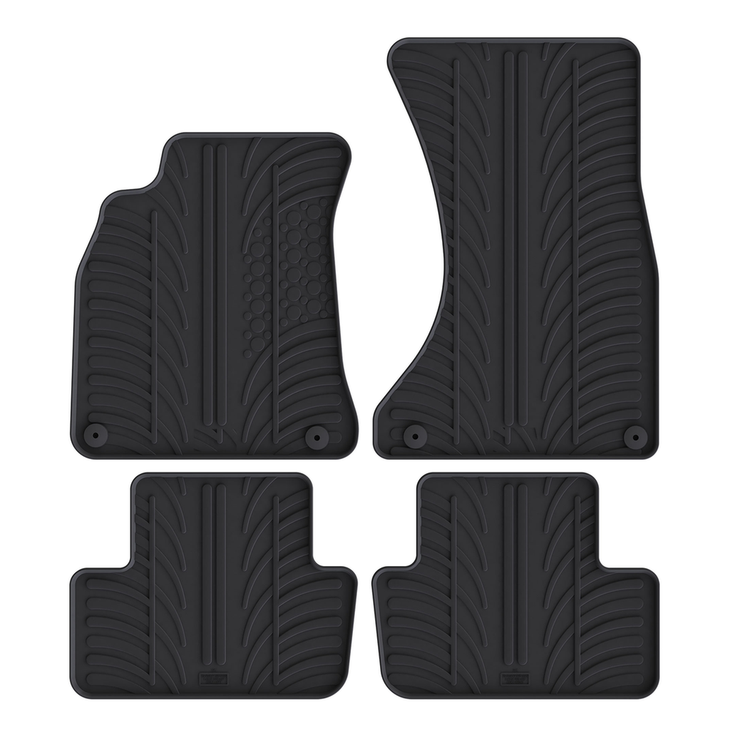 Travall Car Mats Audi A4 (2008-2016) tappetini auto in gomma sagomati