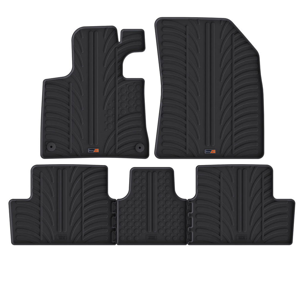 Travall Car Mats Citroen C4 Picasso 2013-2018 tappetini in gomma