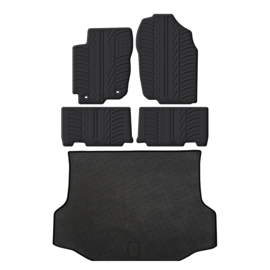 Travall Bundles Toyota RAV4 (2013-2019) kit tappetino baule e tappetini auto gomma