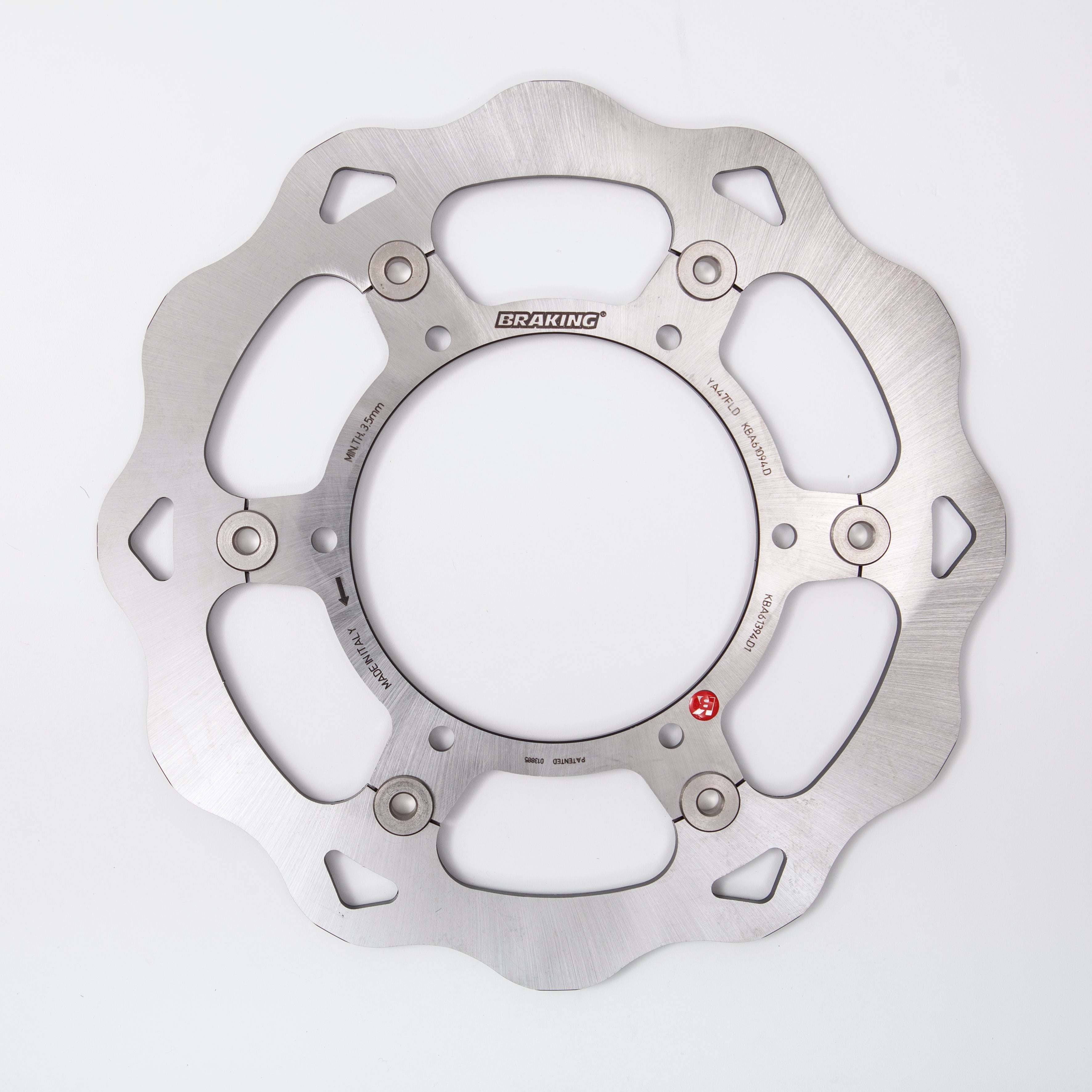BRAKING Dischi Moto SK2 e Wave® Brake Disk Wave Floating Front Steel Hub disco freno flottante anteriore