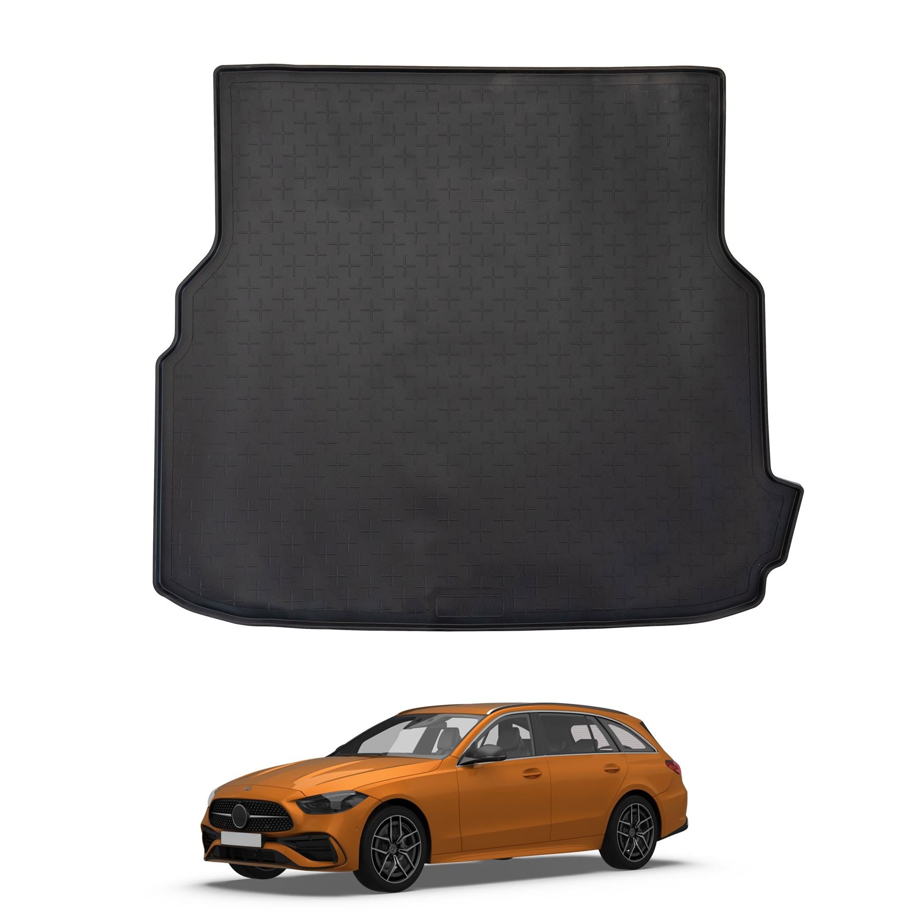 Travall Trunk Liners Mercedes C-Class 2021- tappetino bagagliaio gomma