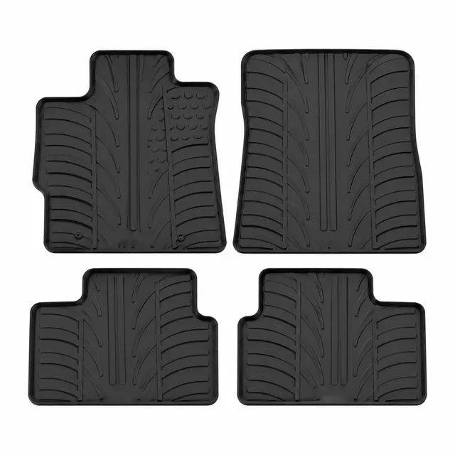 Travall Car Mats Toyota Auris 2007-2012 tappetino in gomma