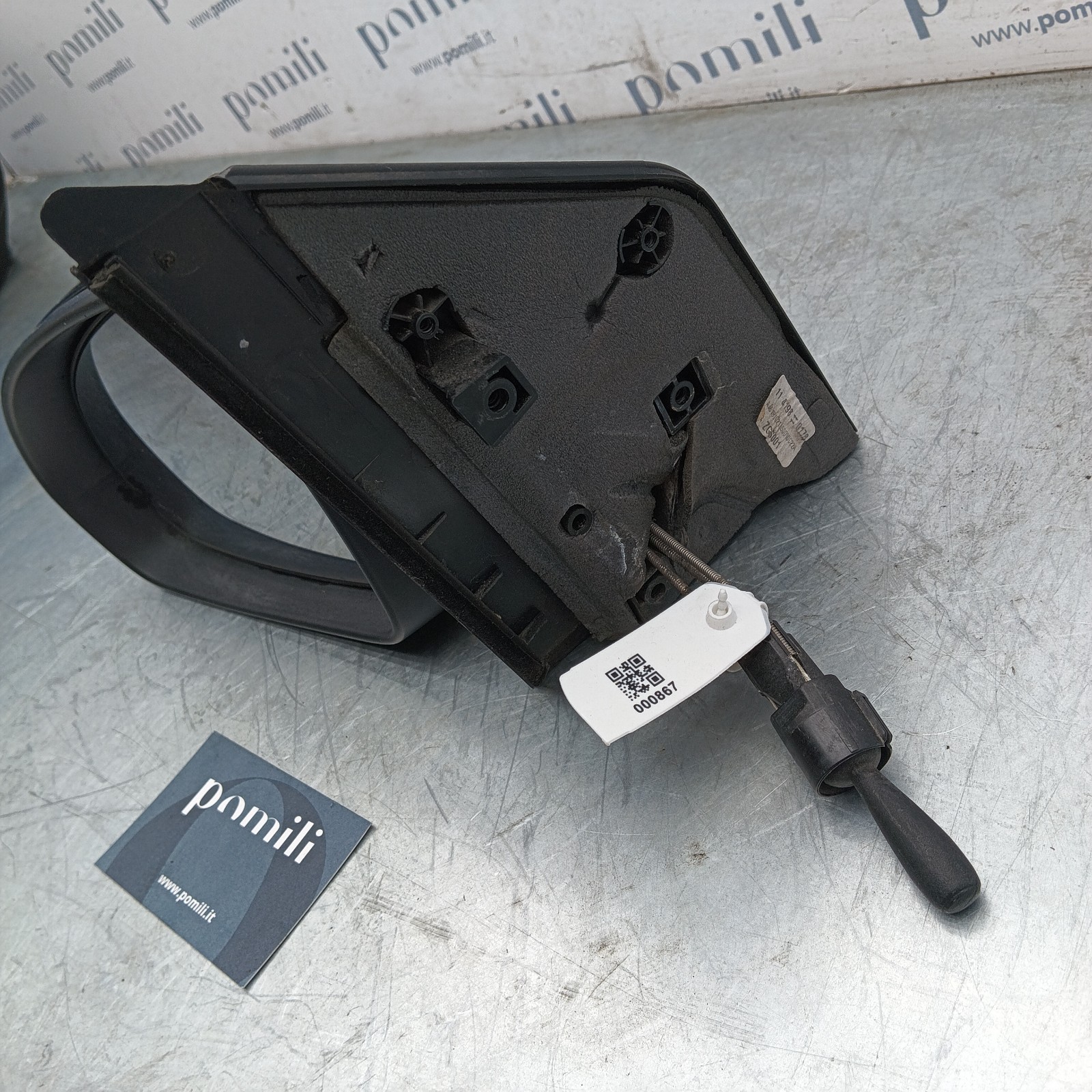 Pomili Cristalli Smart 451 specchietto sinistro usato OEM 0306025