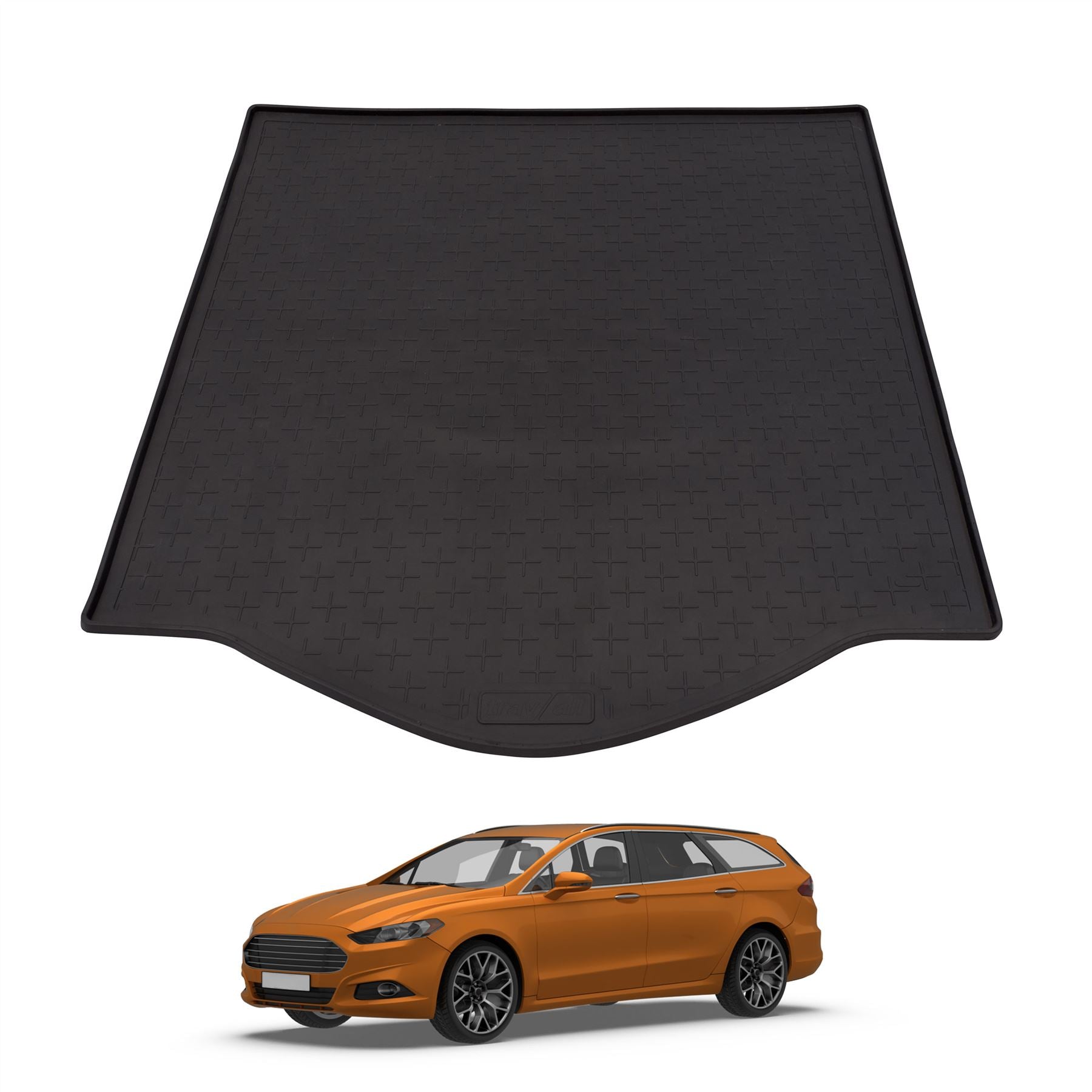 Travall Trunk Liners Ford Mondeo vasca baule in gomma 2014-2022 su misura
