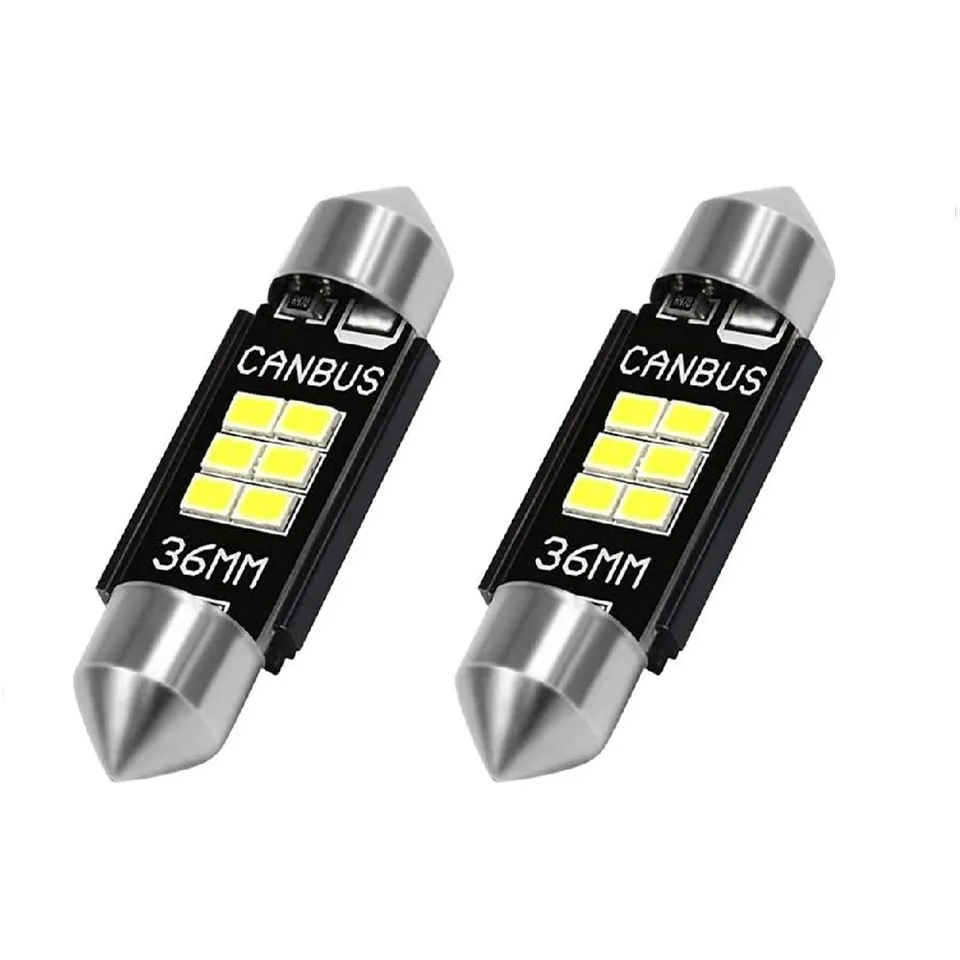 Xtreme Racing C5W 36 mm lampadine LED siluro coppia CANBUS bianca