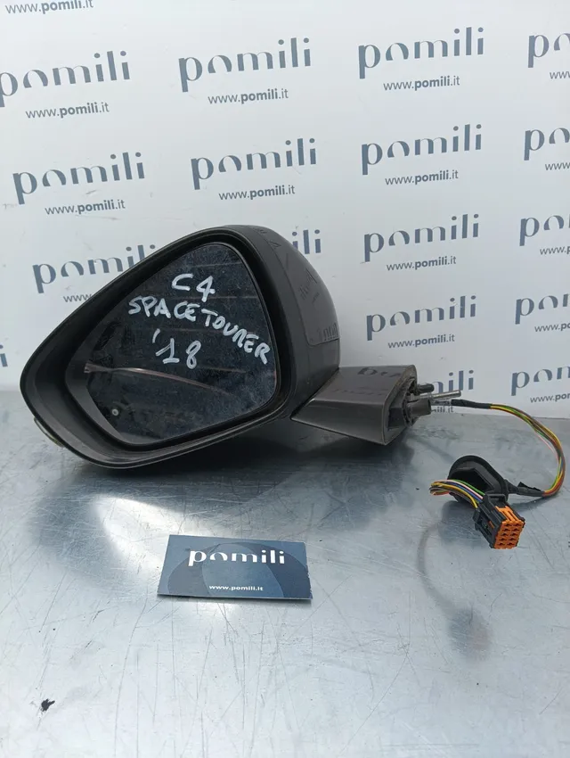 Pomili Cristalli Citroën C4 specchietto retrovisore sinistro 10 pin usato