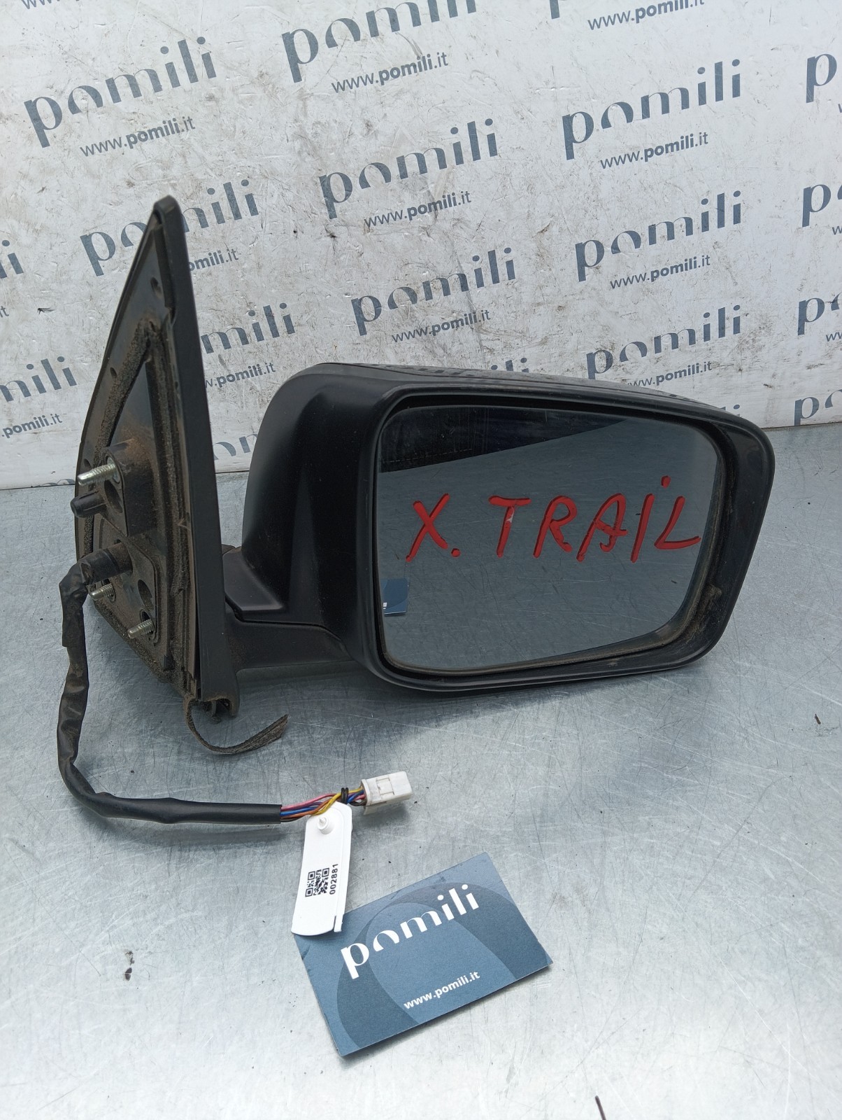 Pomili Cristalli Nissan X-Trail T31 022655 specchietto destro 7 pin