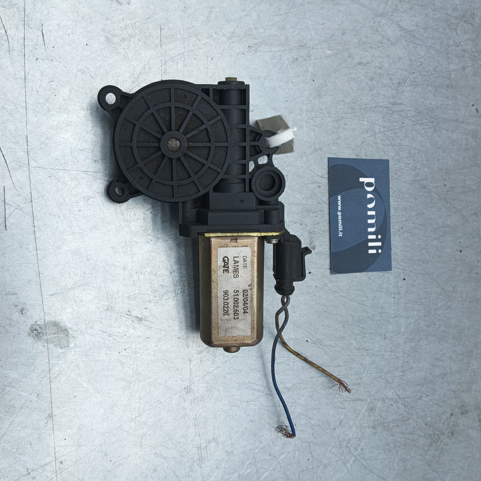 Pomili Rivestimenti interni Lancia Y II 51002603 motorino alzacristalli anteriore sinistro usato