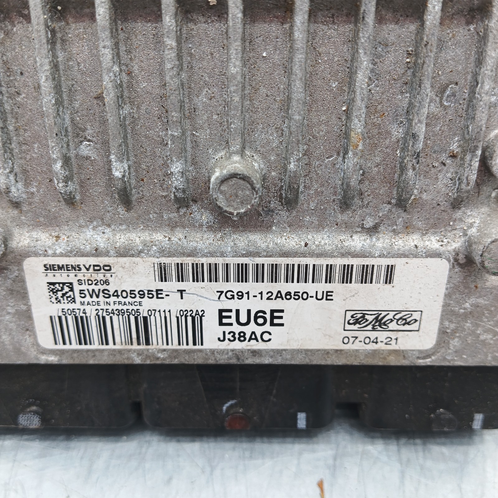 Pomili Centralina elettronica motore Ford Mondeo IV 5WS40595E-T ECU usata