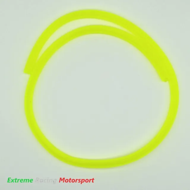 Xtreme Racing Impianto Carburante e Regolatori di Pressione Tubo siliconico carburante 5×7 mm giallo clear 1 m