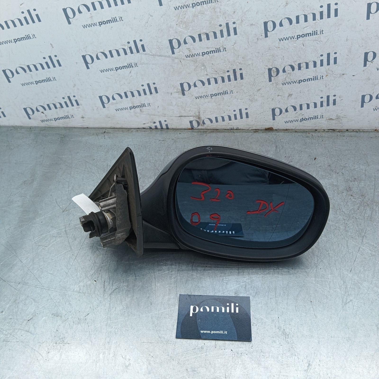 Pomili Cristalli S3 E90 specchietto destro usato OEM 7182695