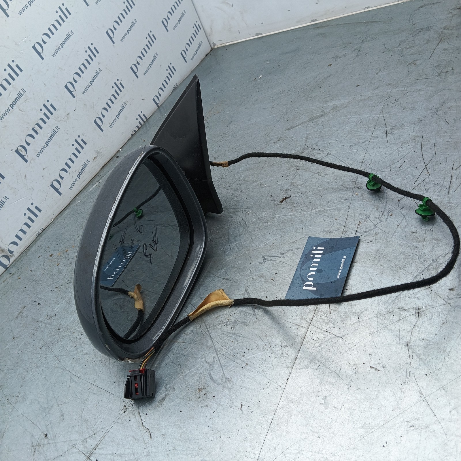 Pomili Cristalli Specchietto retrovisore sinistro (6PIN) Volkswagen Golf V (2005-10) 1K5857933 specchietto usato