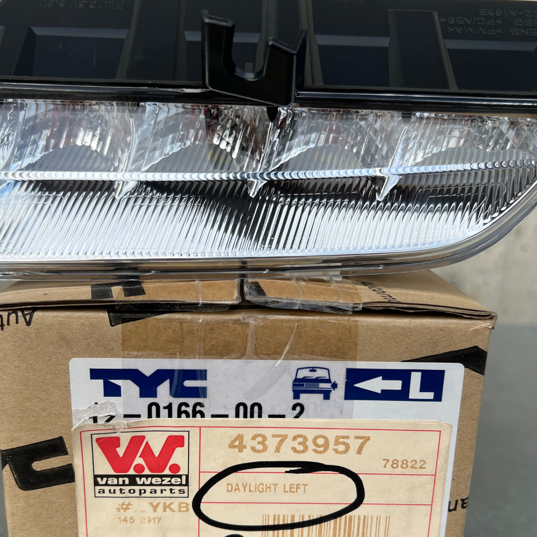 Sara Autoricambi Fanaleria LUCE DIURNA TYC RENAULT CLIO CAPTUR 120166002 luce diurna