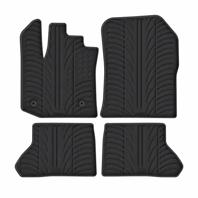 Travall Car Mats Dacia Dokker tappetino in gomma 2012-2021 sagomato