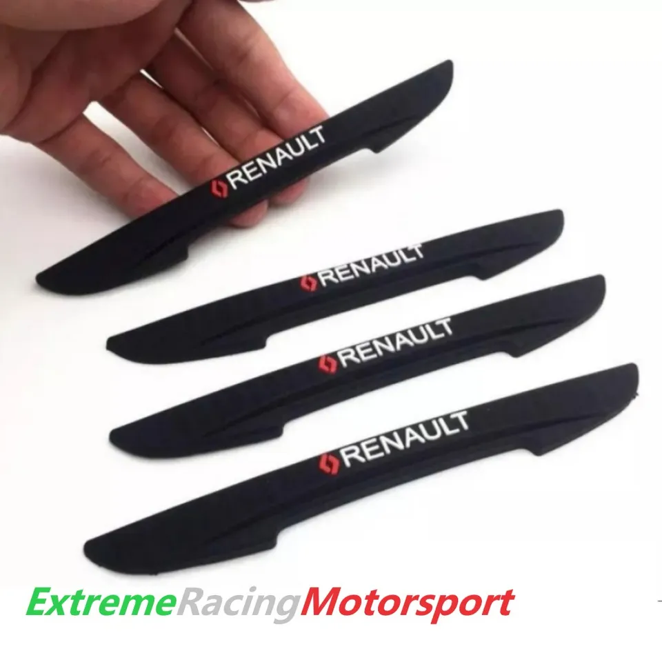 Xtreme Racing Decorazioni Auto e Adesivi Protezione sportelli antiurto 4 pezzi gomma nera