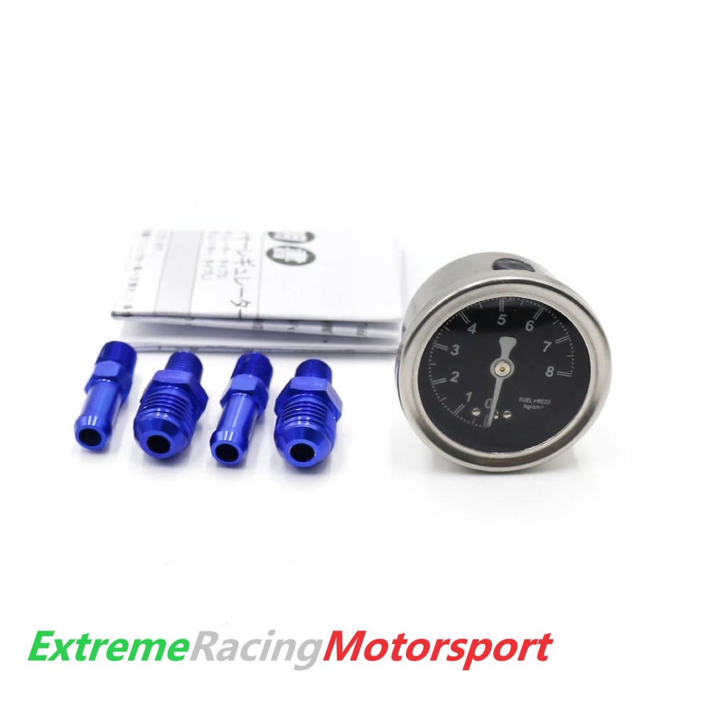 Xtreme Racing Impianto Carburante e Regolatori BLU regolatore benzina 0-8 bar