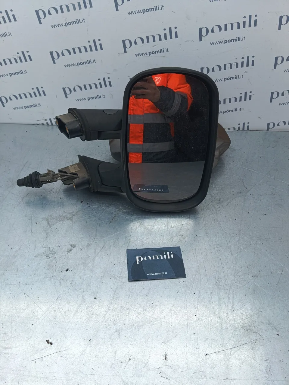 Pomili Cristalli Fiat Doblo specchio retrovisore destro manuale 0158099 usato