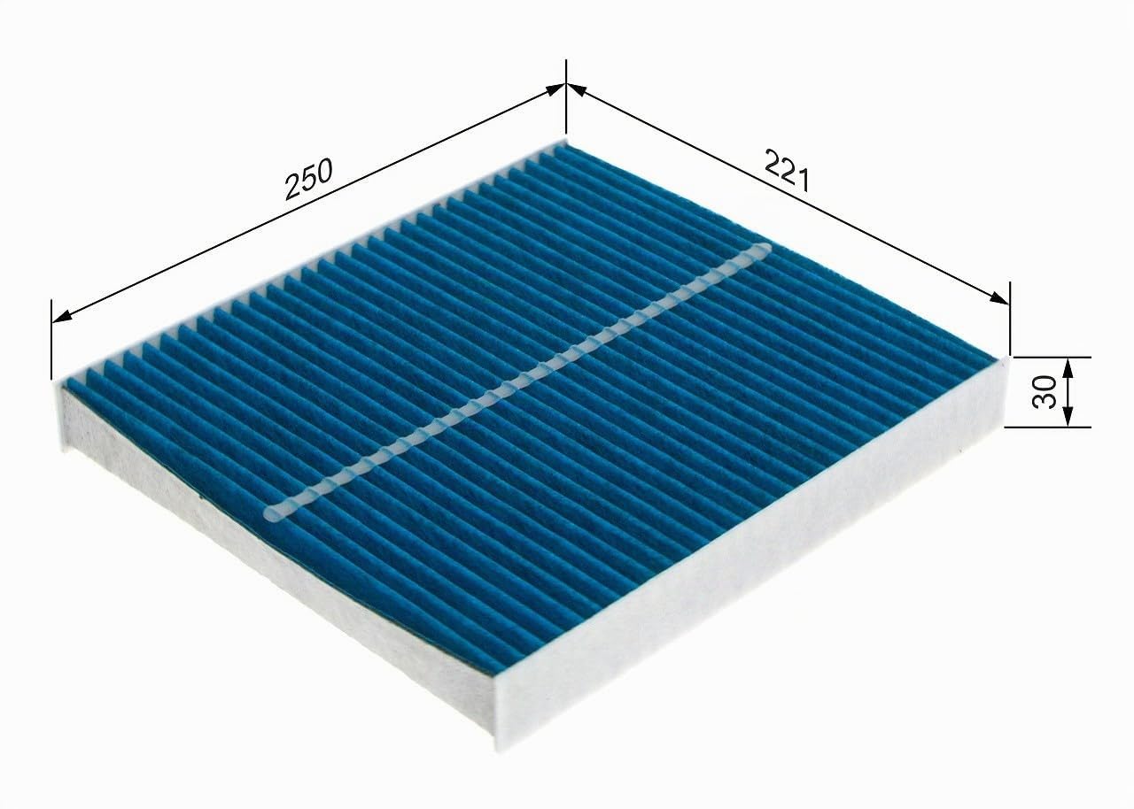 Bosch HCP Filtri 0986628566 filtro abitacolo antivirus antiallergico