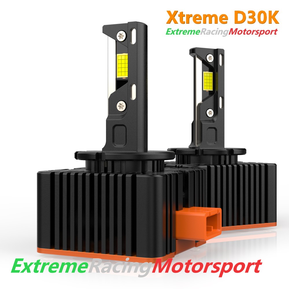 Xtreme Racing Kit Illuminazione LED DSeries D30 D8S lampade LED coppia 30000 lumen CANBUS
