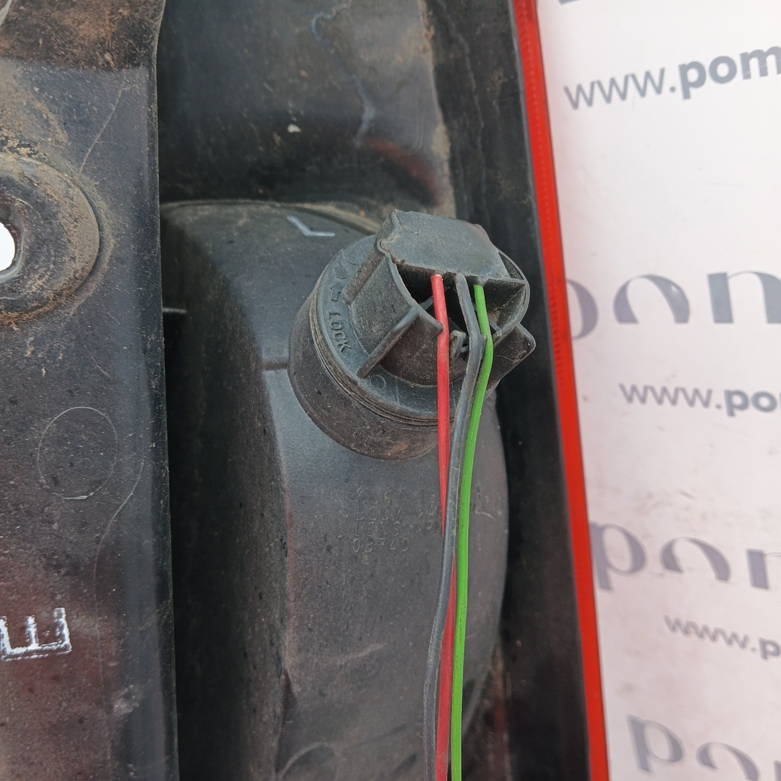 Pomili Fanaleria Ford Fiesta V (2001-2008) fanale posteriore sinistro OEM 6S61-13405-A