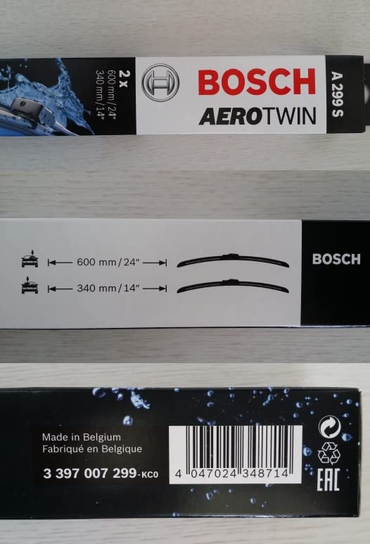 Bosch Spazzole tergicristallo Aerotwin A299S kit 2 pezzi