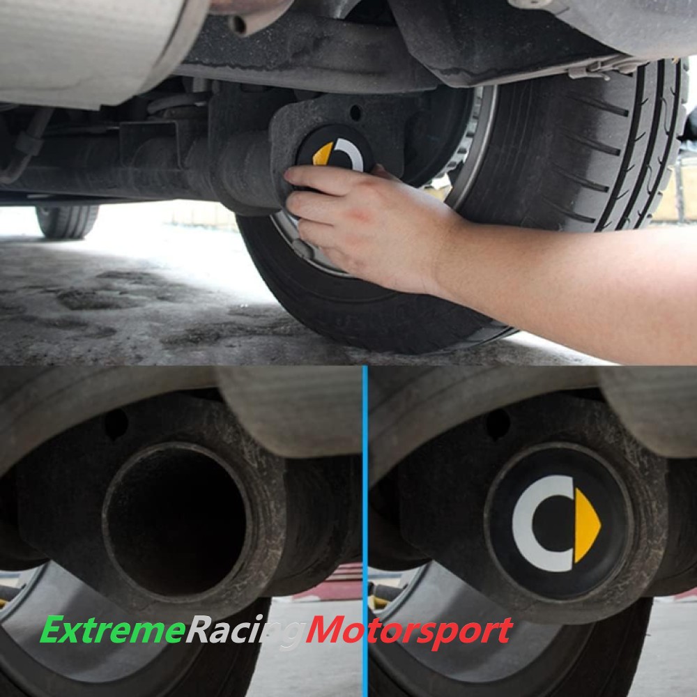 Xtreme Racing Decorazioni Auto e Adesivi Typ 2 Smart 451/453 tappi sottoscocca ABS