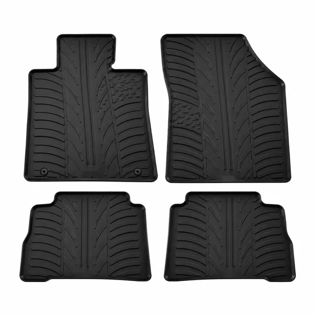 Travall Car Mats Kia Sorento tappetini in gomma 2010-2015