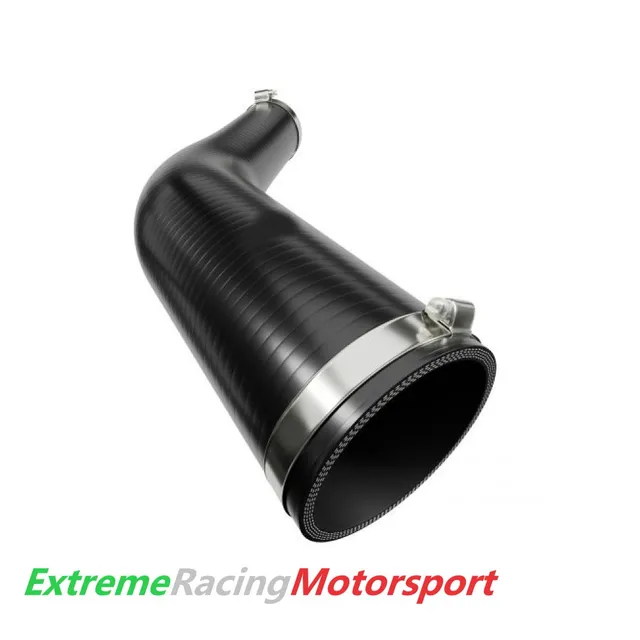 Xtreme Racing Impianto Carburante Curva Siliconica 45° ERM 70-51 mm nera rinforzata