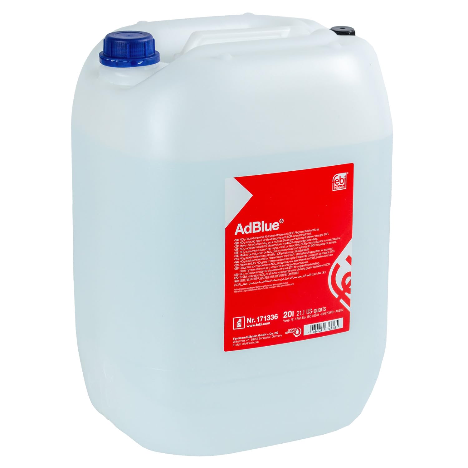 Bilstein Fluidi 171336 liquido di scarico diesel 20 L AUS 32