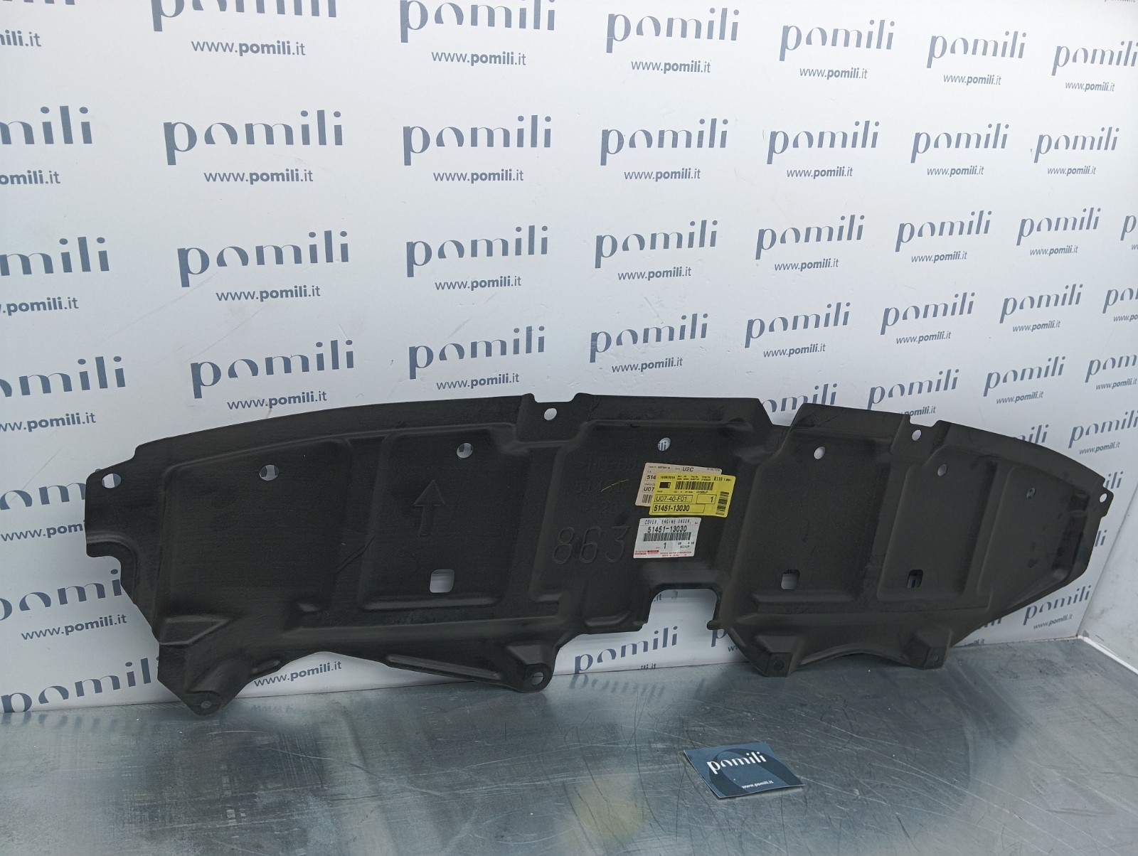 Pomili Lamierati esterni Toyota Corolla copertura sottoscocca 51451-13030