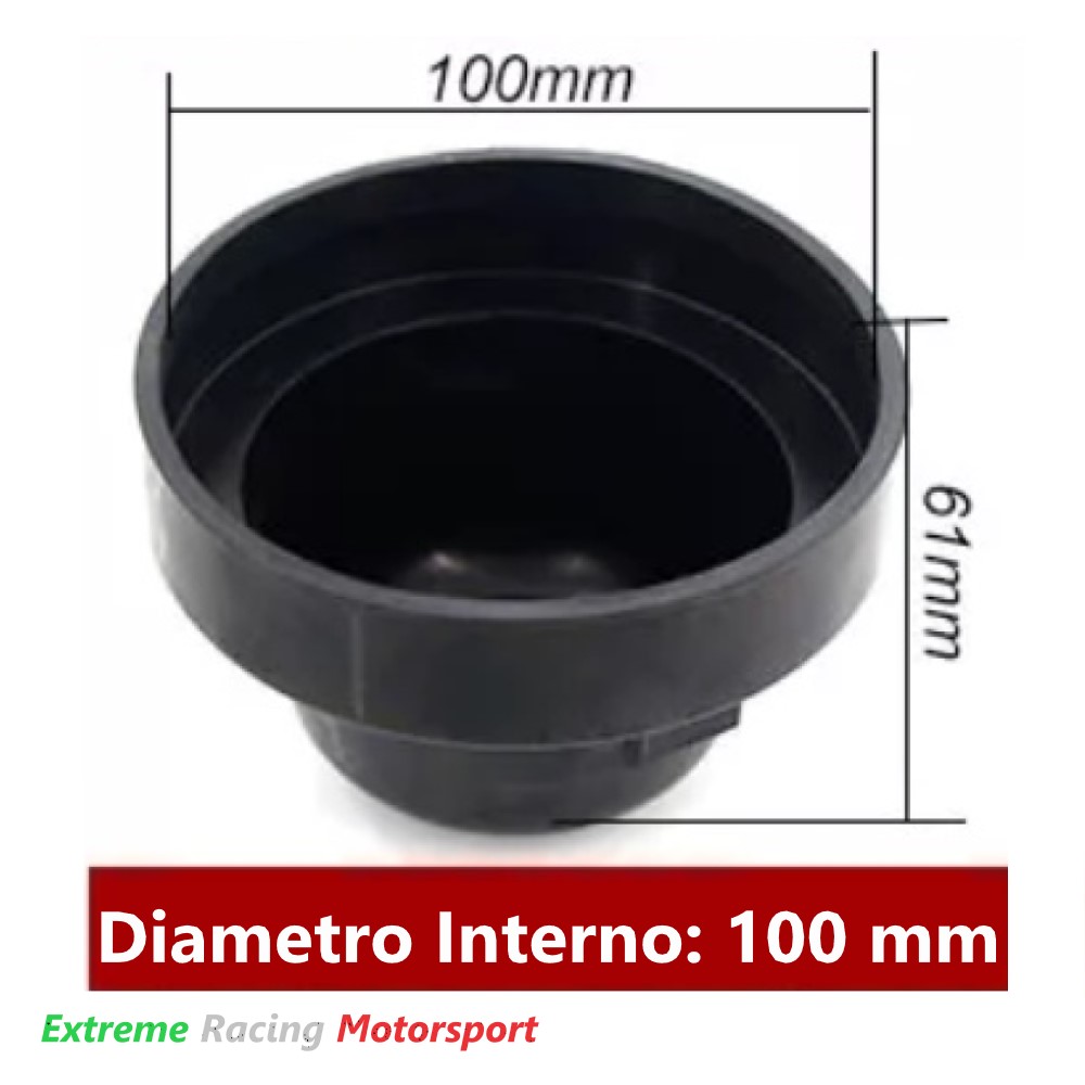 Xtreme Racing Accessori per Illuminazione LED Tappi Maggiorati per fari 100 mm CAPS VALVE 61 mm gomma