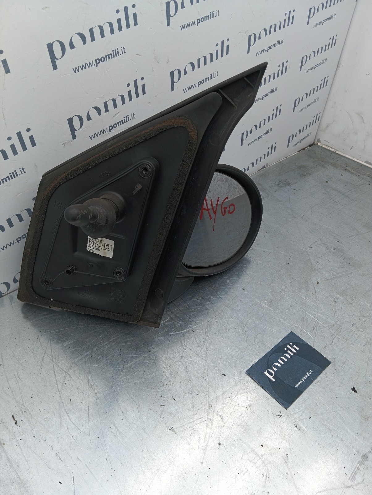Pomili Cristalli Toyota Aygo specchietto retrovisore destro 87910-0H011