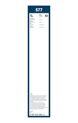 Bosch Spazzole tergicristallo 3397010298 anteriori 575/380 mm