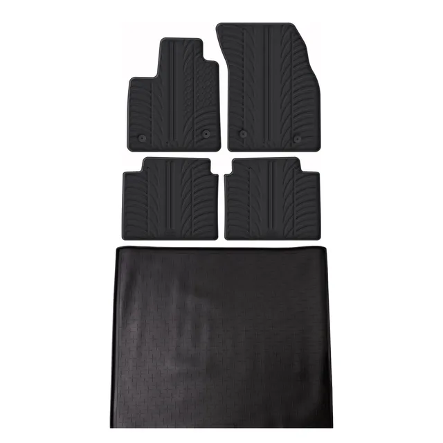 Travall Bundles Ford Focus (2018-2025) kit bagagliaio 2 pezzi in gomma