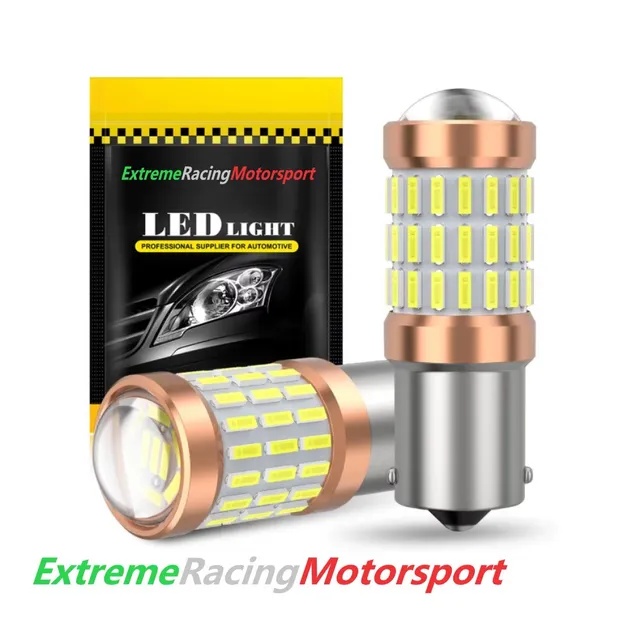 Xtreme Racing Lampadine LED ERM TA60 T25 3156 P27W ORANGE lampadine coppia frecce
