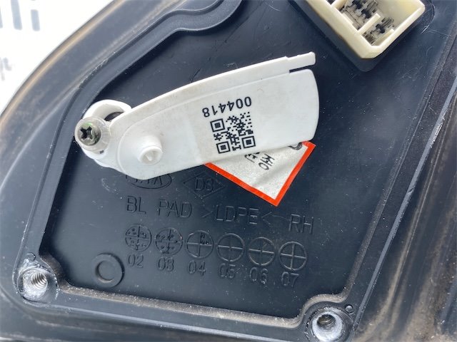 Pomili Cristalli Retrovisore esterno elettrico destro Kia Sorento 1a Serie 07/02–12/06
