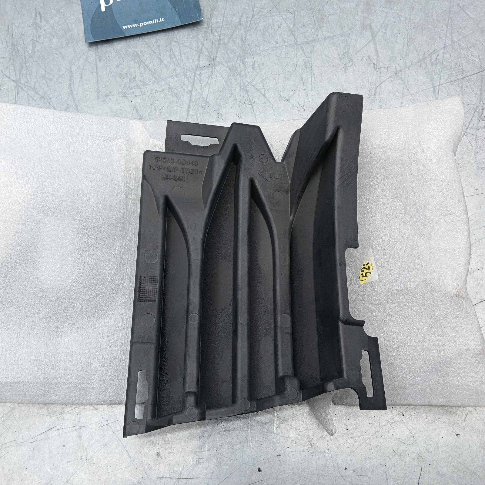 Pomili Paraurti anteriore Copertura Toyota Yaris III 52543-0D040 nuova