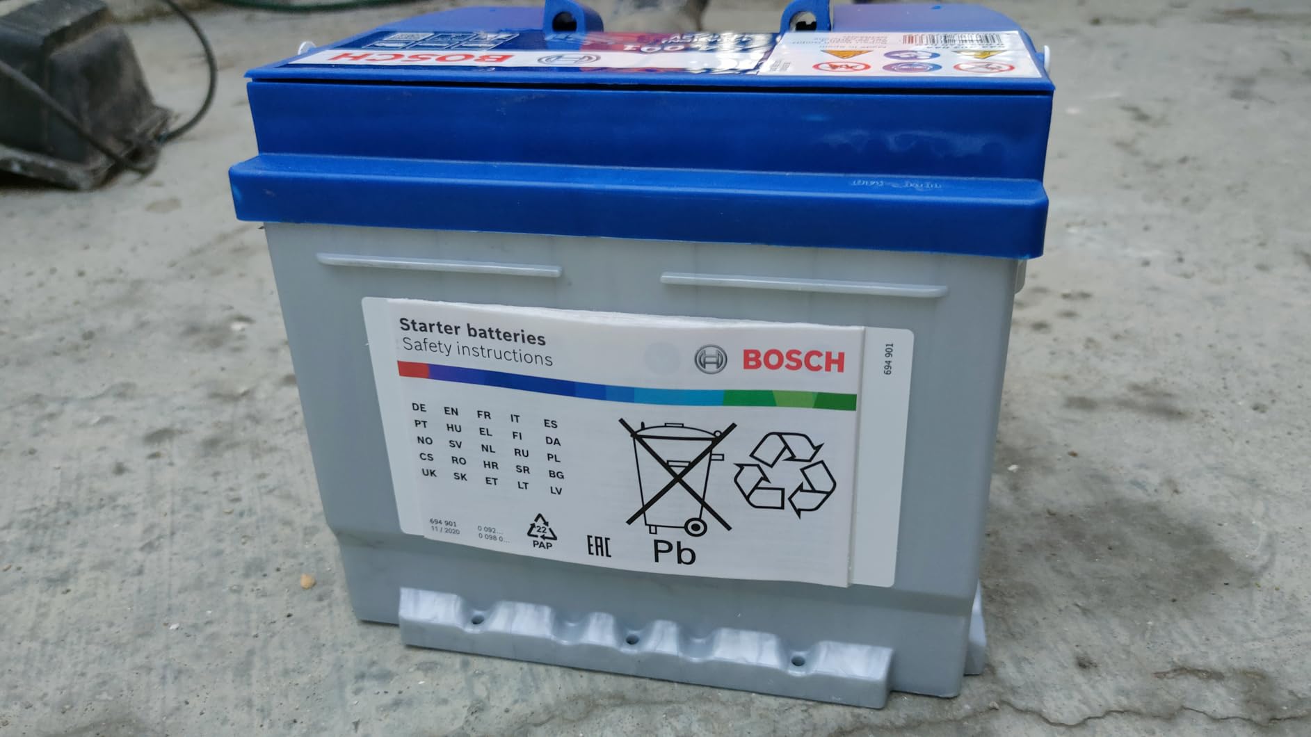 Bosch Batterie S4001 batteria auto 44 Ah 440 A piombo acido 12 V