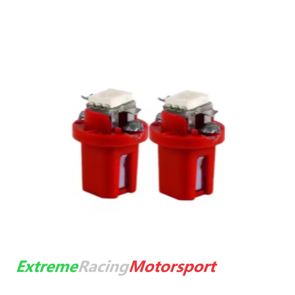 Xtreme Racing Lampadine LED ERM T5W T5 strumentazione coppia rosse